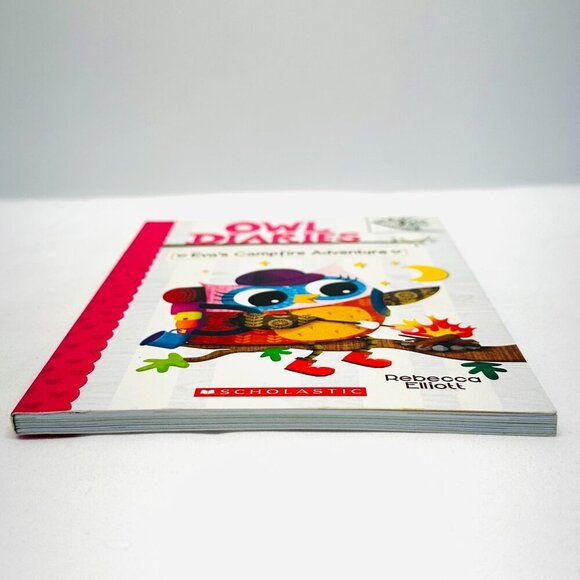 OWL DIARIES: Eva's Campfire Adventure Paperback by Rebecca Elliott Brand New - Picture 4 of 6